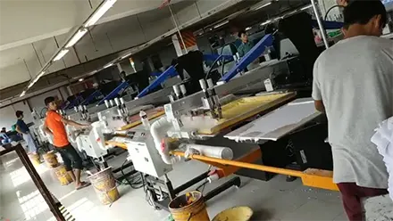 Oval Screen Printing Machine