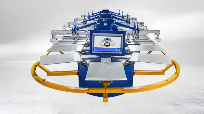 Cnding NB Plus Oval Automatic Printer Machine