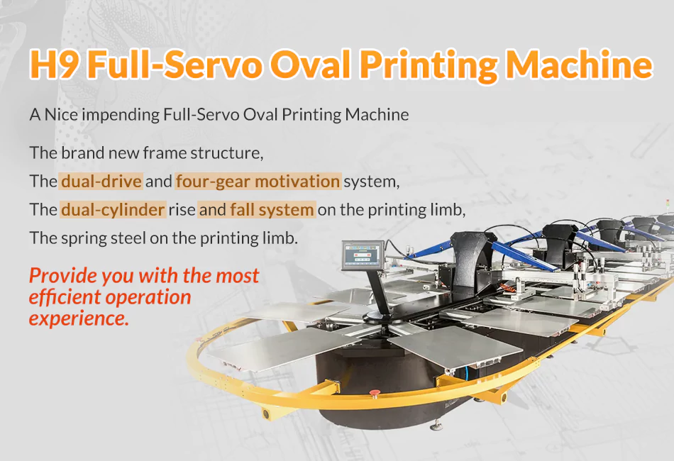 H9 Full-Servo Oval Printing Machine
