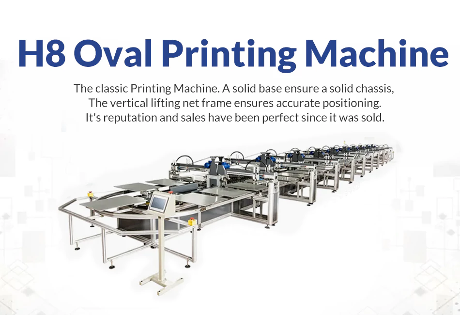 H8 Oval Printing Machine