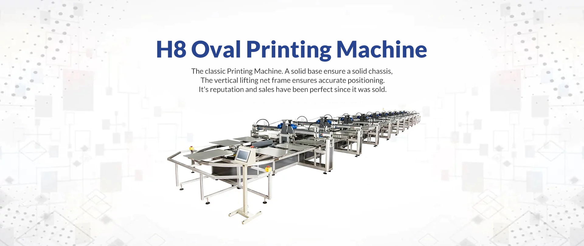 H8 Oval Printing Machine