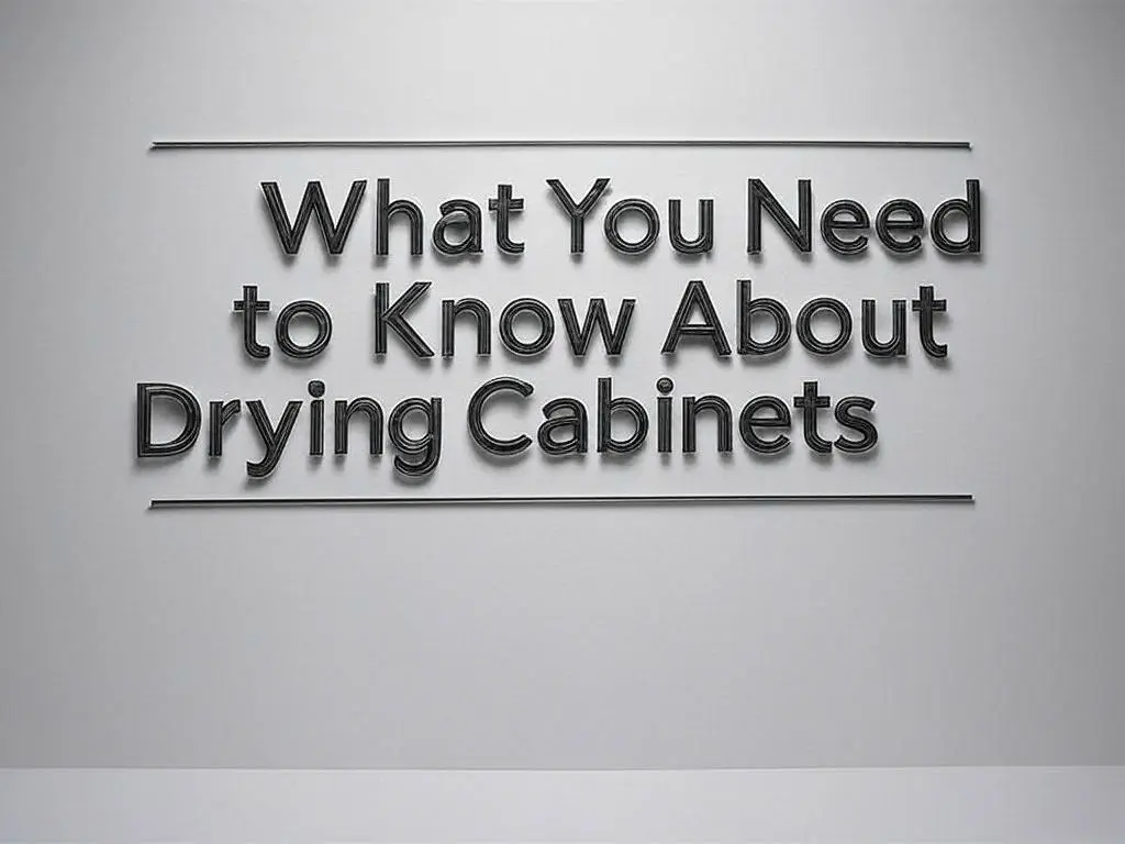 What You Need to Know About Drying Cabinets