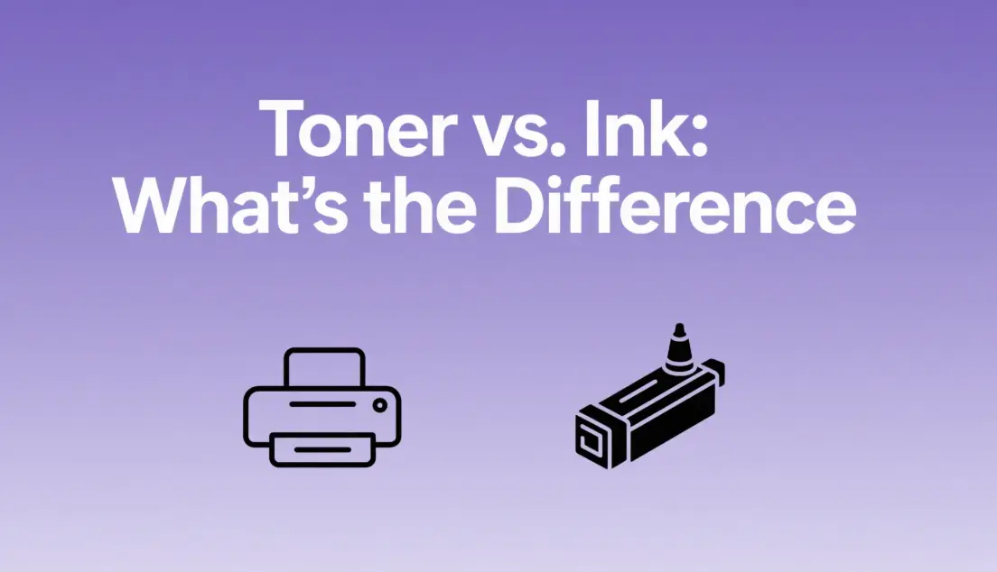 Toner vs. Ink What's the Difference