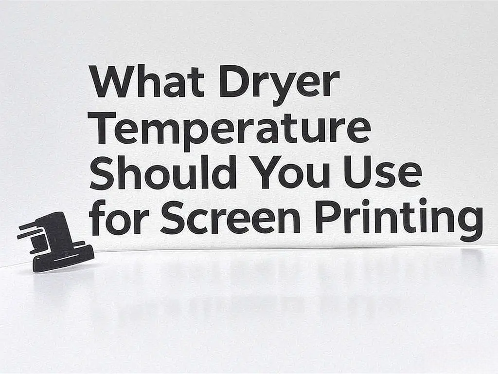 What Dryer Temperature Should You Use for Screen Printing