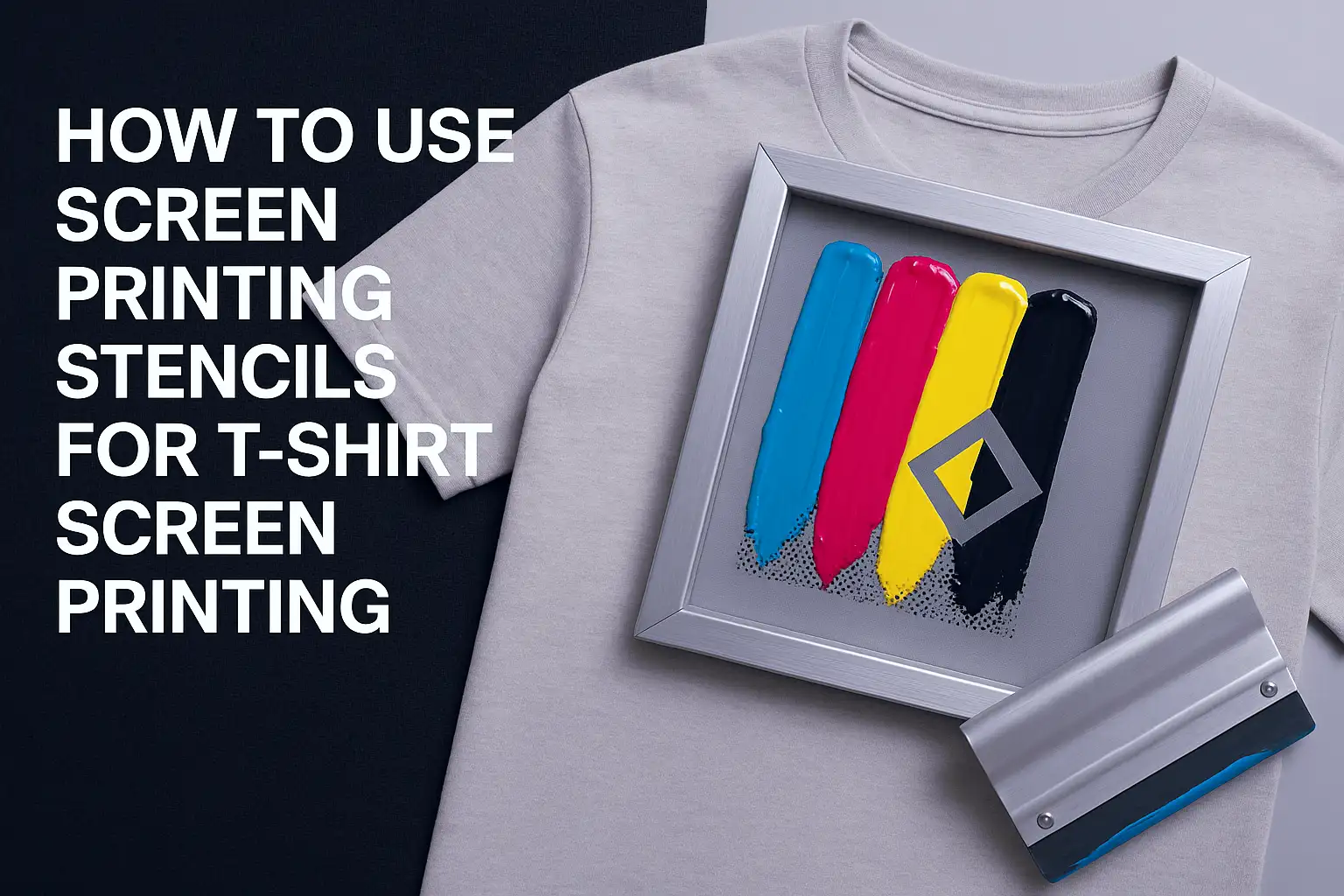 How to Use Screen Printing Stencils for T-Shirt Screen Printing