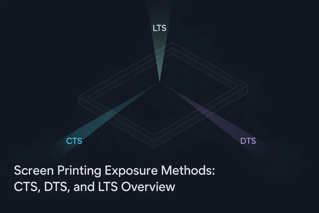 Screen Printing Exposure Methods CTS, DTS, and LTS Overview