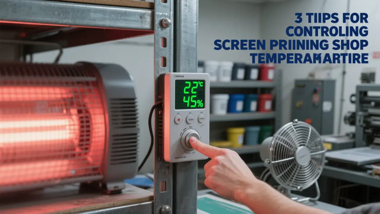 3 Tips for Controlling Screen Printing Shop Temperature