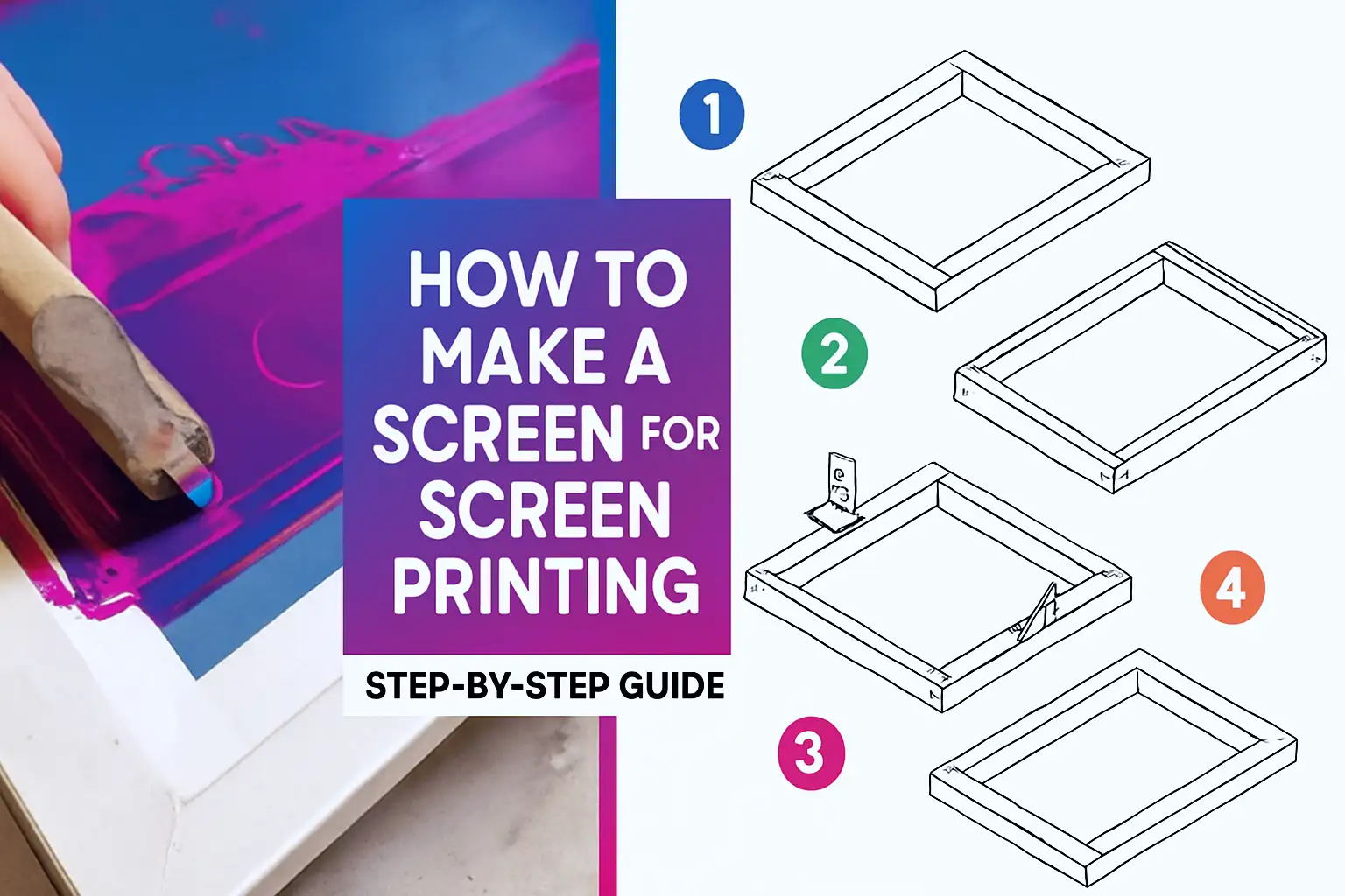 How to Make a Screen for Screen Printing (Step-by-Step Guide)