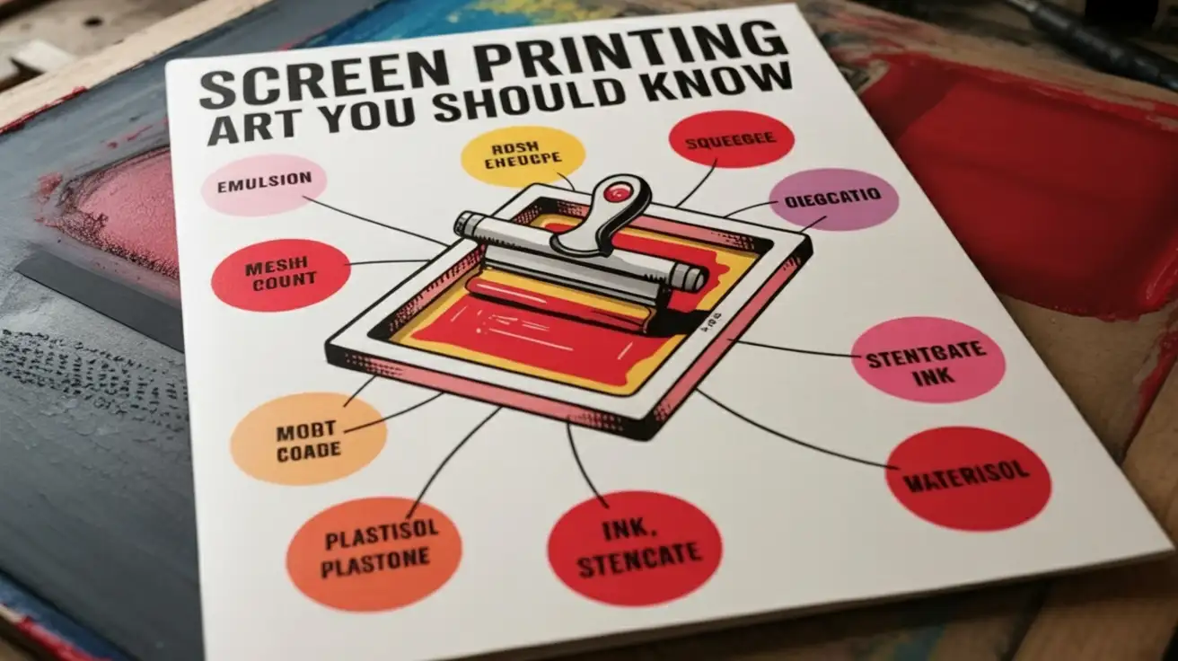 Screen Printing Art Terms You Should Know