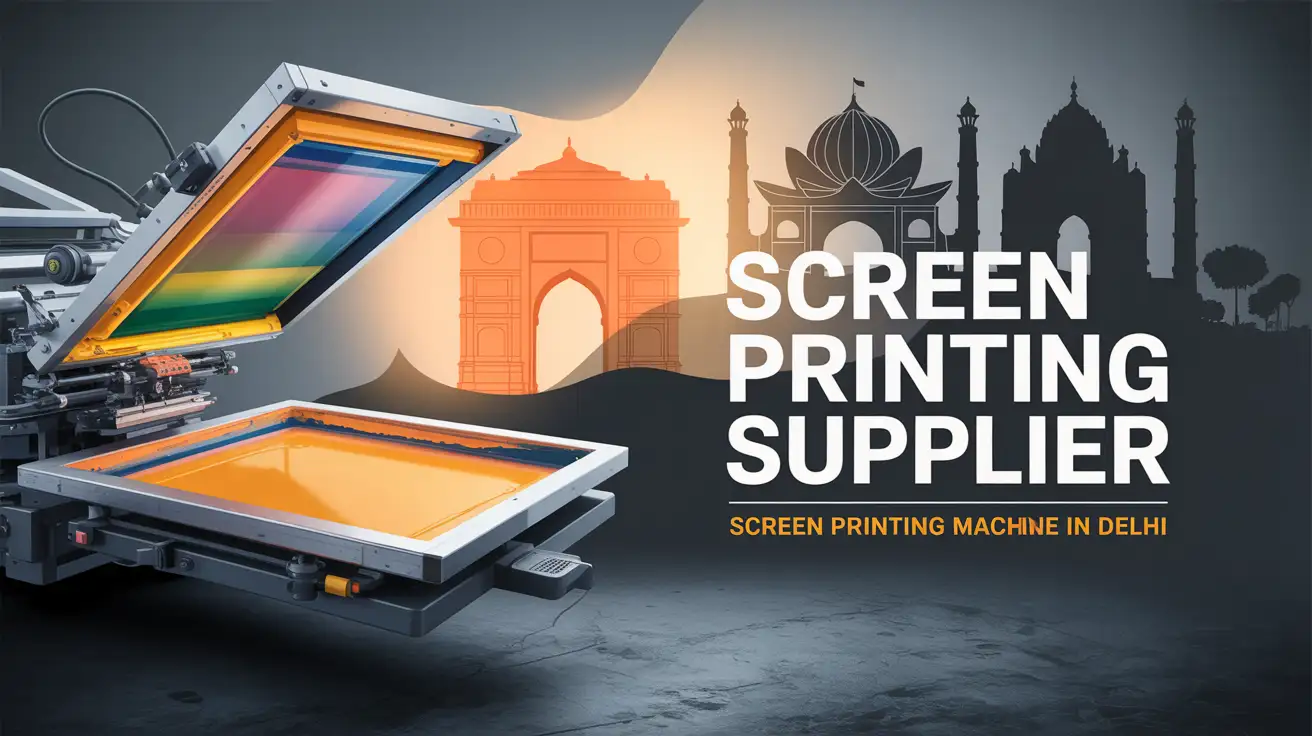 Screen Printing Machine in Delhi Screen Printing Supplier