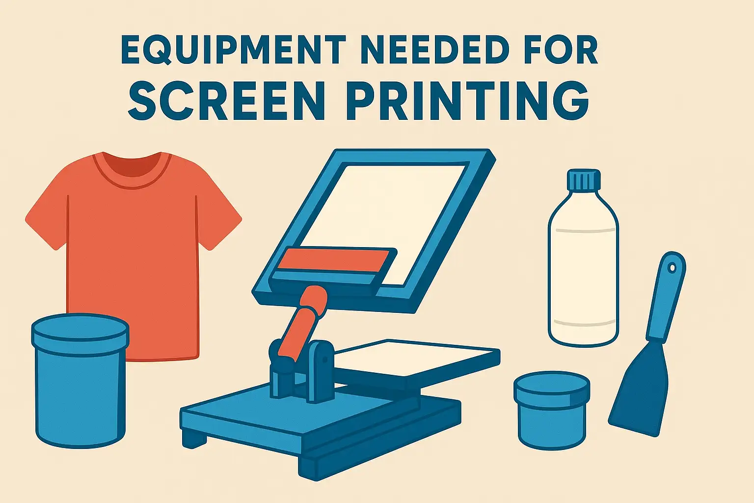 What Equipment Is Needed for Screen Printing