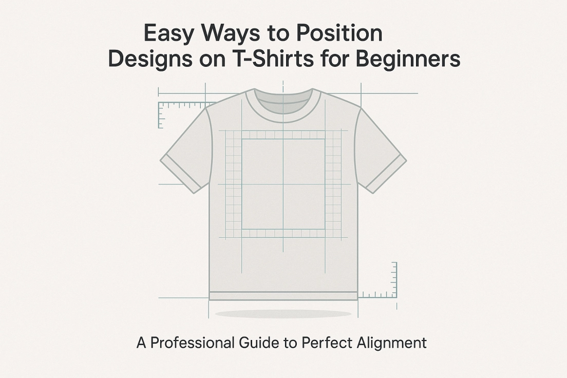 Easy Ways to Position Designs on T-Shirts for Beginners