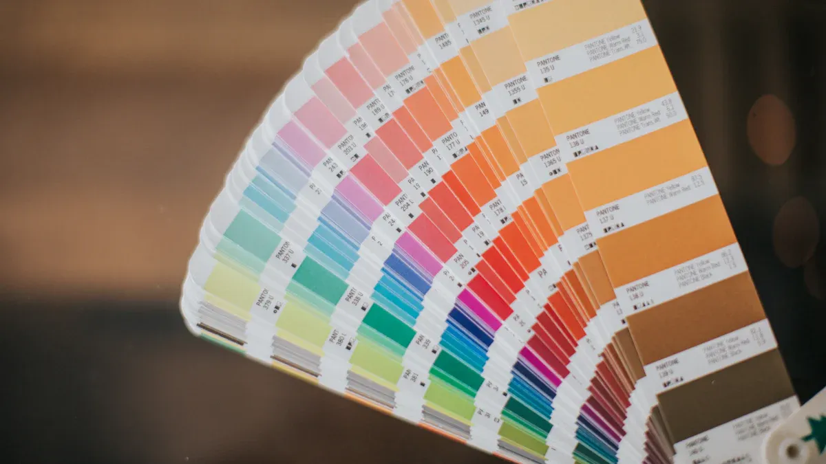 Pantone PMS Color Book for Screen Printing Ink Matching
