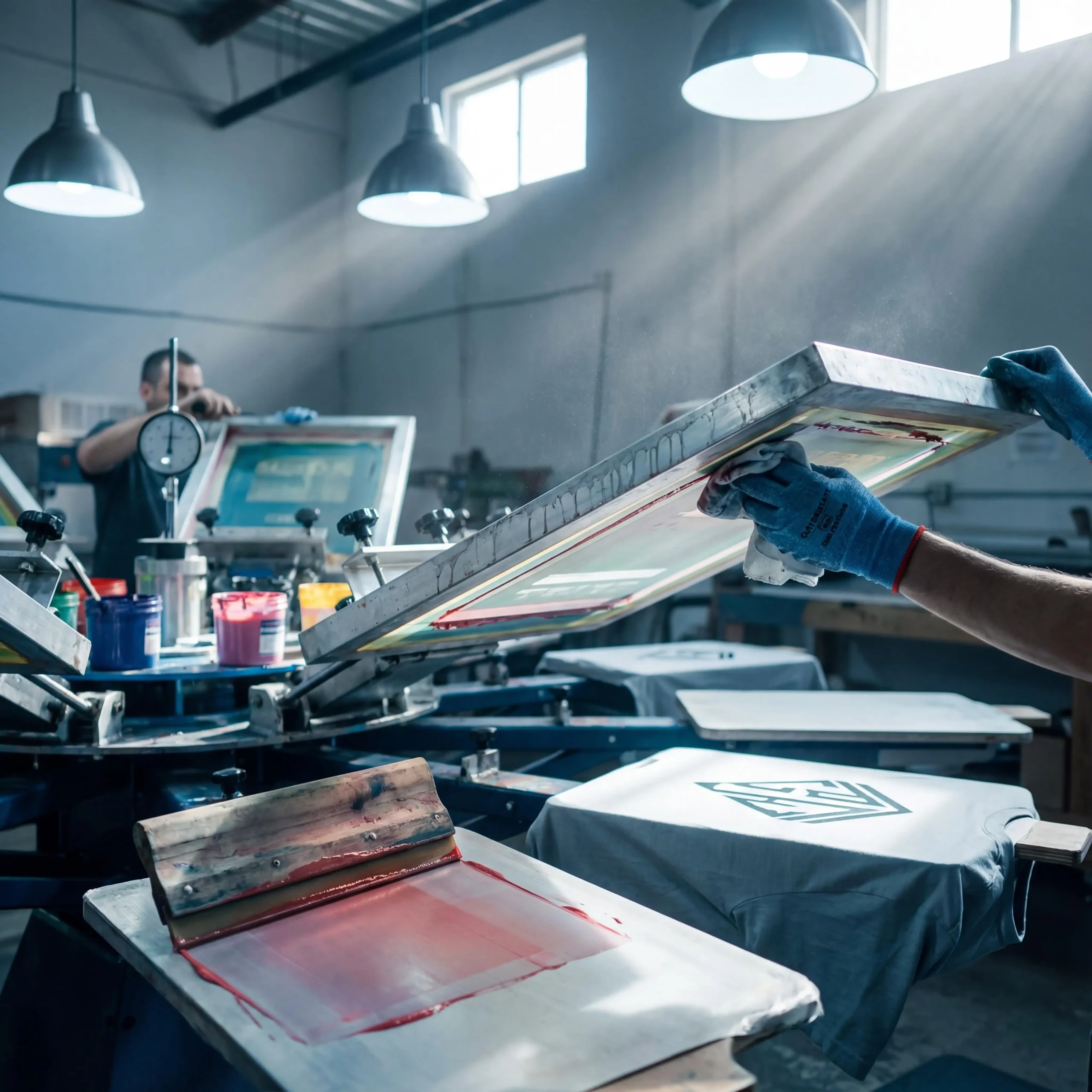 How Screen Printers Can Minimize Plastisol Ink Buildup