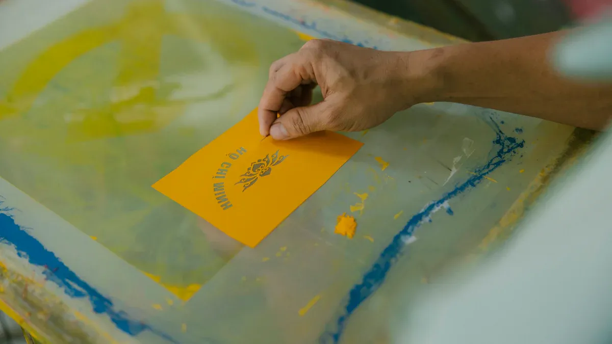 Ink Mixing Steps With the Pantone Book