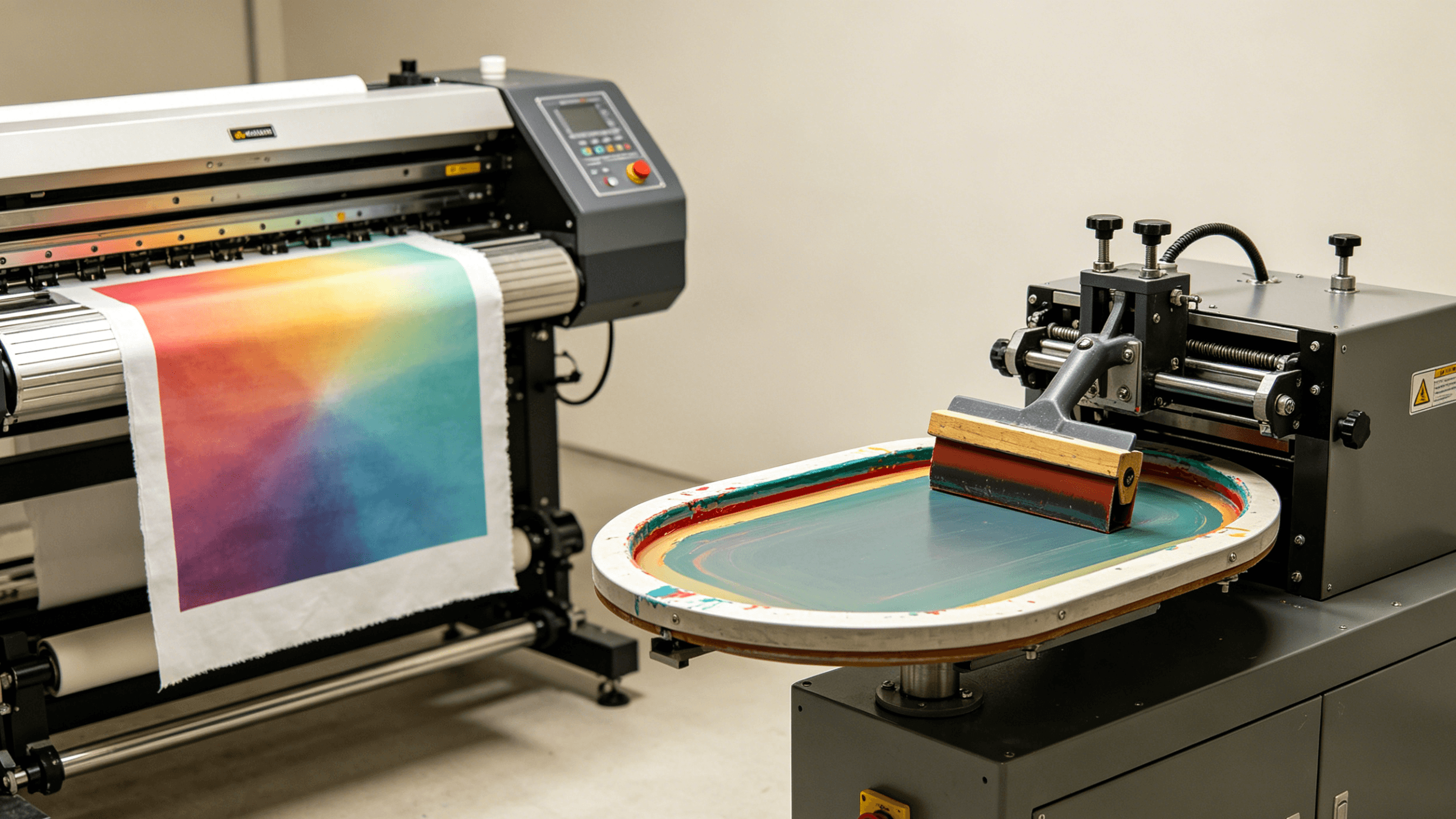 Hybrid Printing: Combining Dye Sublimation with Oval Screen Machines